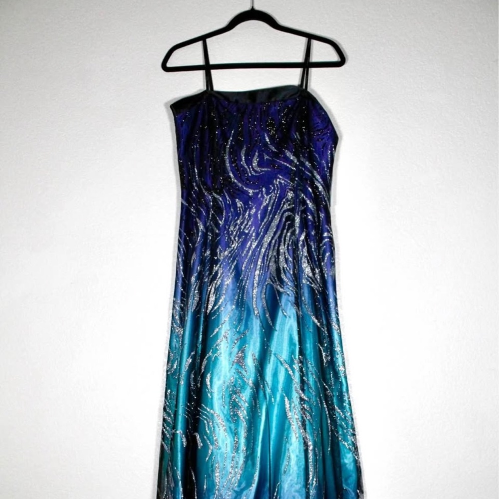 Brand new glittery blue dress